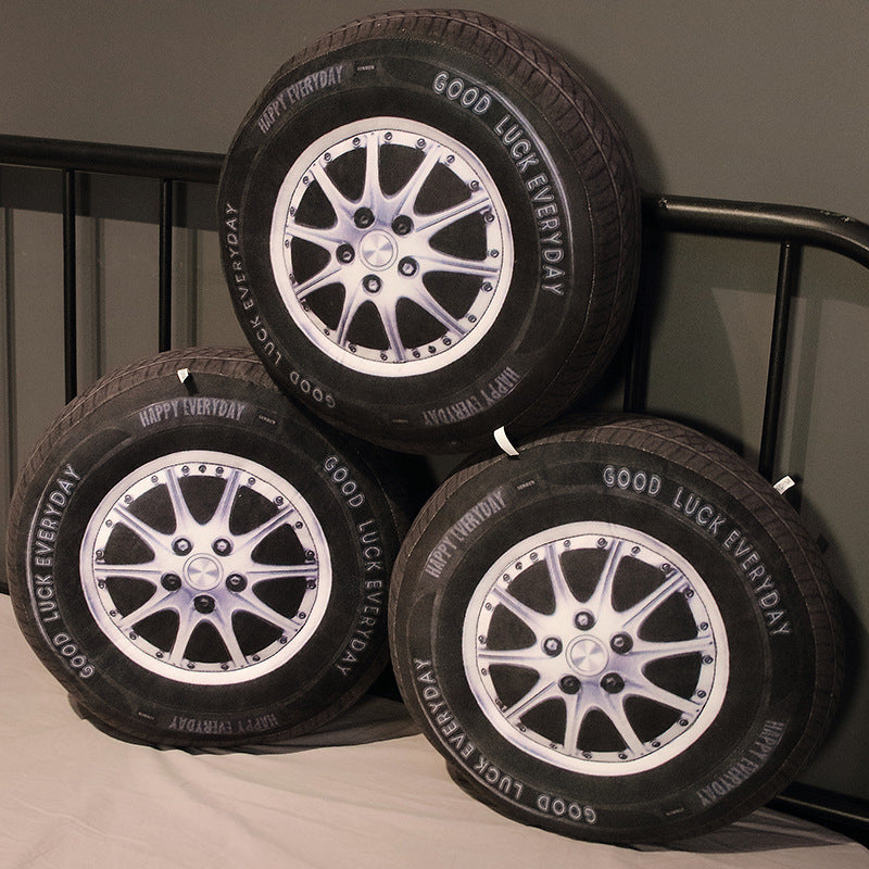 Simulation Tire Plush Cushion Pillow