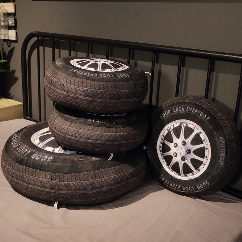 Simulation Tire Plush Cushion Pillow