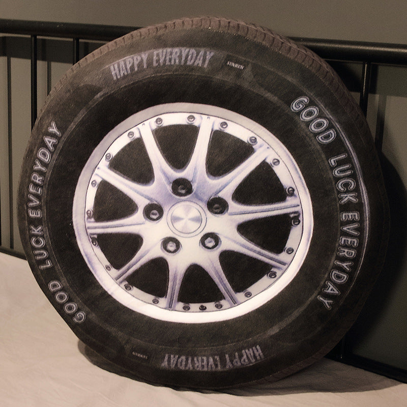 Simulation Tire Plush Cushion Pillow