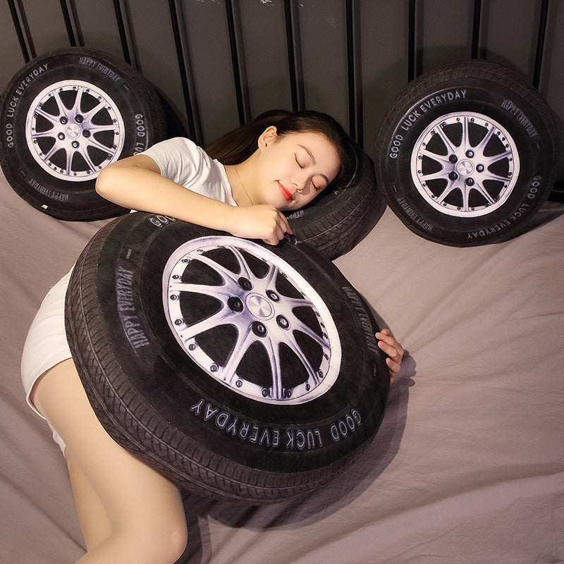 Simulation Tire Plush Cushion Pillow