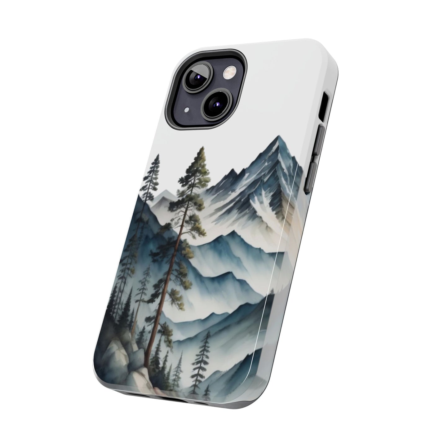 Nature Tough Phone Cases, Mountain and Forest Protective Cover,  Adventure Gift, Wilderness Phone Accessories, Hiking Phone Case,