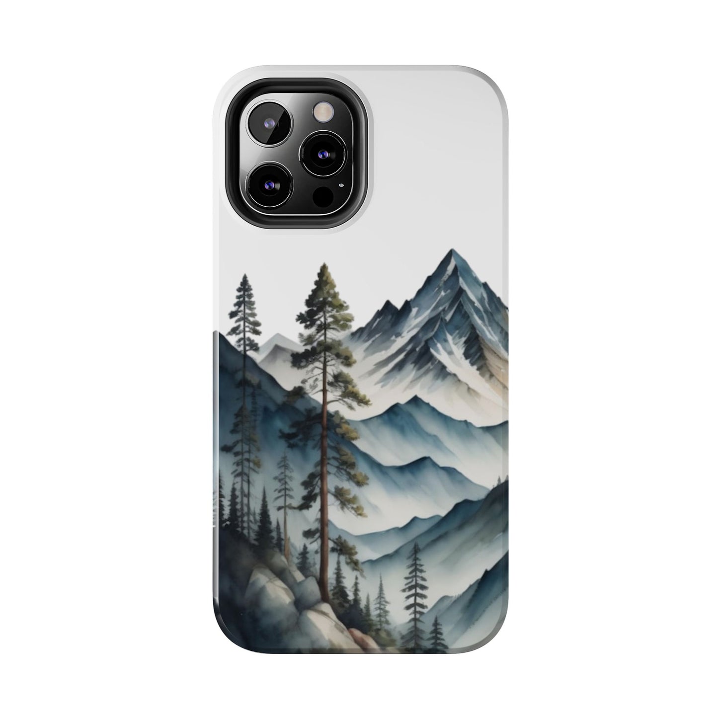 Nature Tough Phone Cases, Mountain and Forest Protective Cover,  Adventure Gift, Wilderness Phone Accessories, Hiking Phone Case,