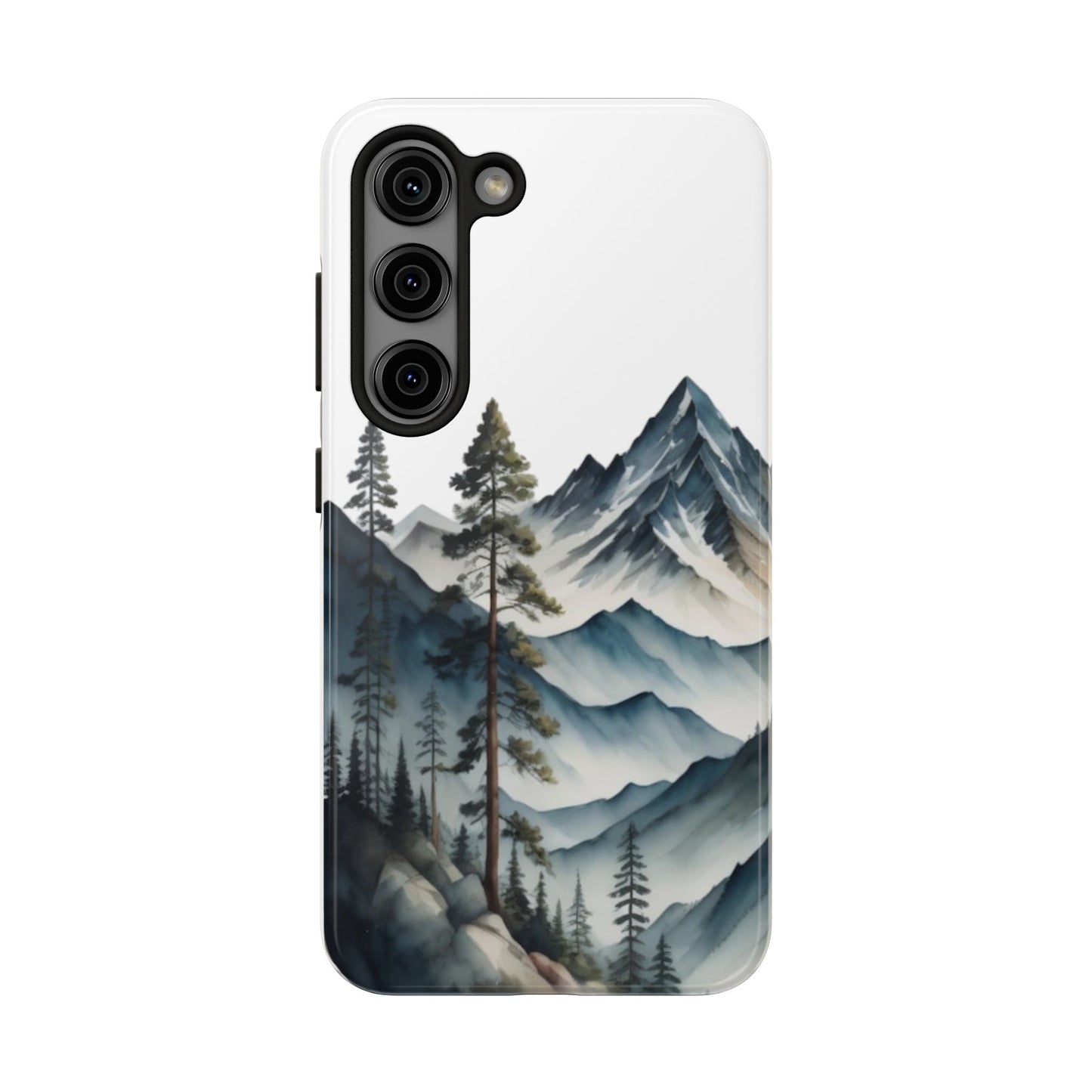 Nature Tough Phone Cases, Mountain and Forest Protective Cover,  Adventure Gift, Wilderness Phone Accessories, Hiking Phone Case,