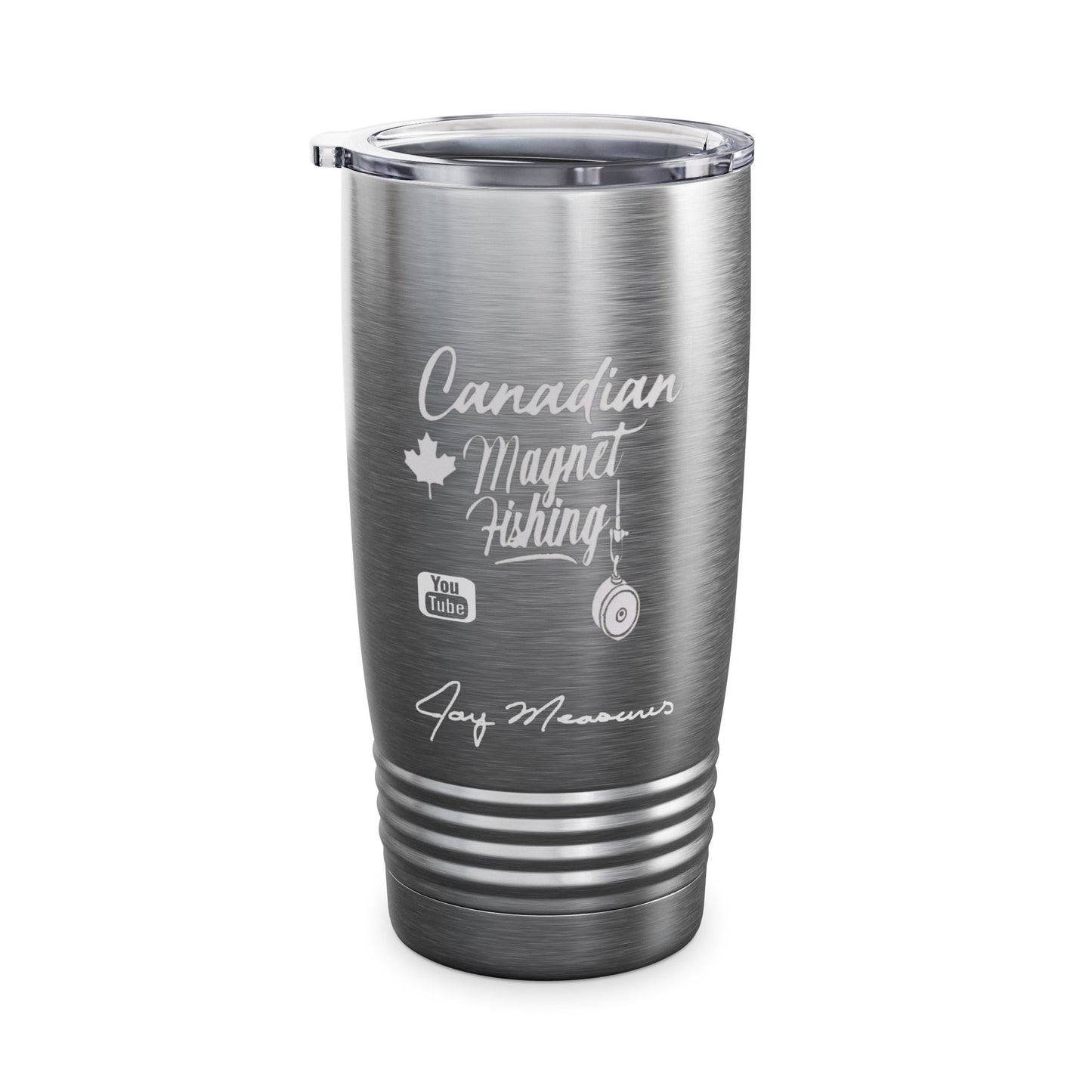 Jay Measures Edition Tumbler, Travel Cup, 20oz Ringneck Mug, Canada Souvenir Gift