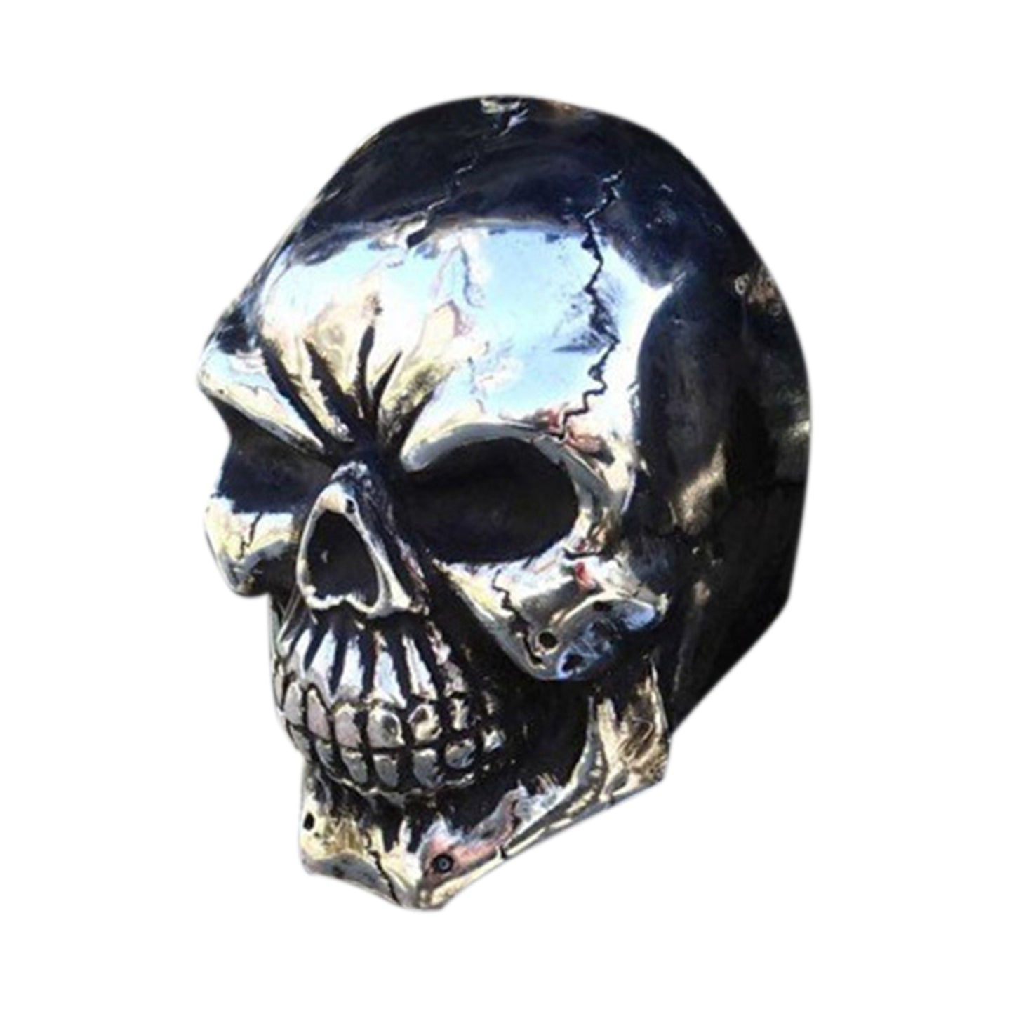 Punk Style Skull Motorcycle