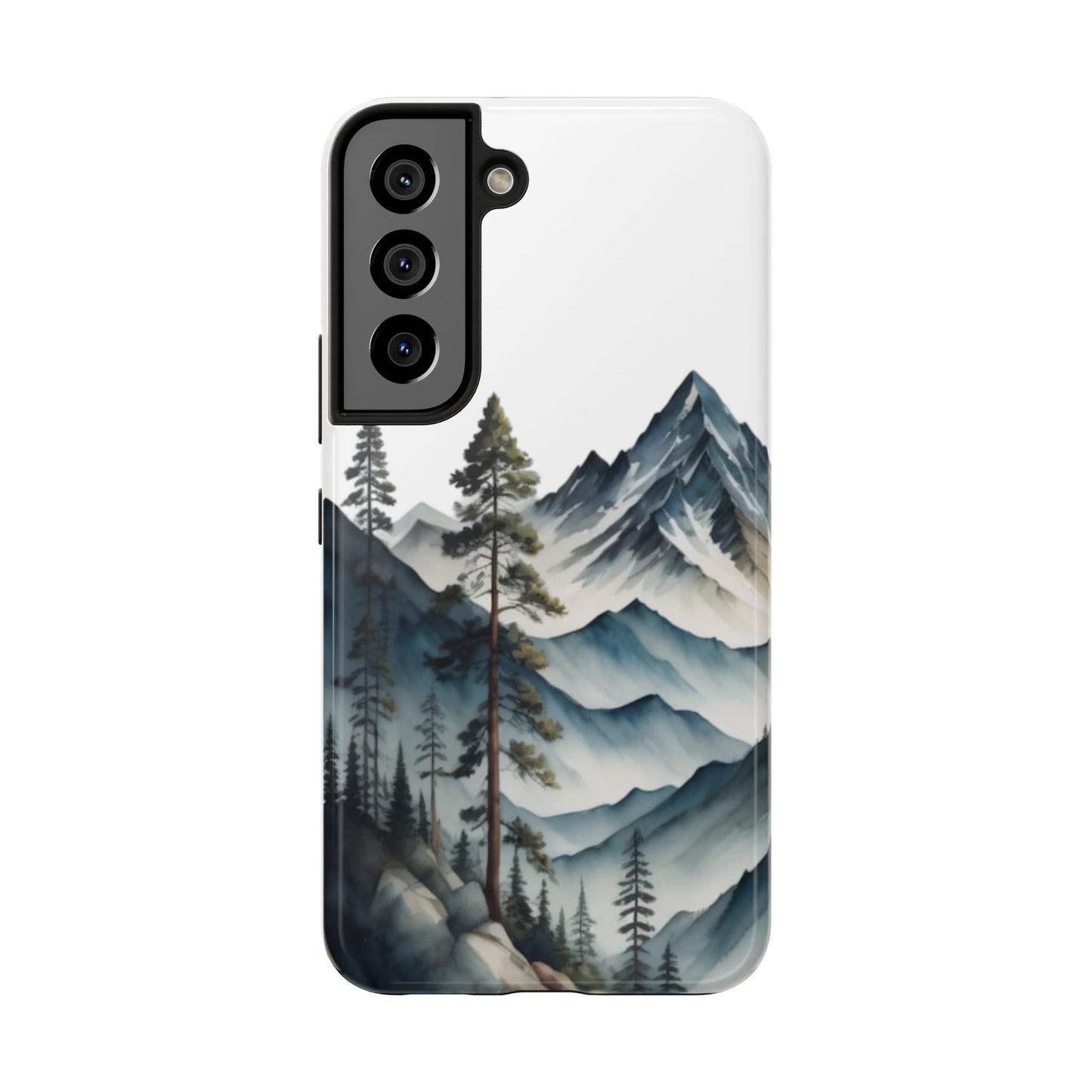 Nature Tough Phone Cases, Mountain and Forest Protective Cover,  Adventure Gift, Wilderness Phone Accessories, Hiking Phone Case,