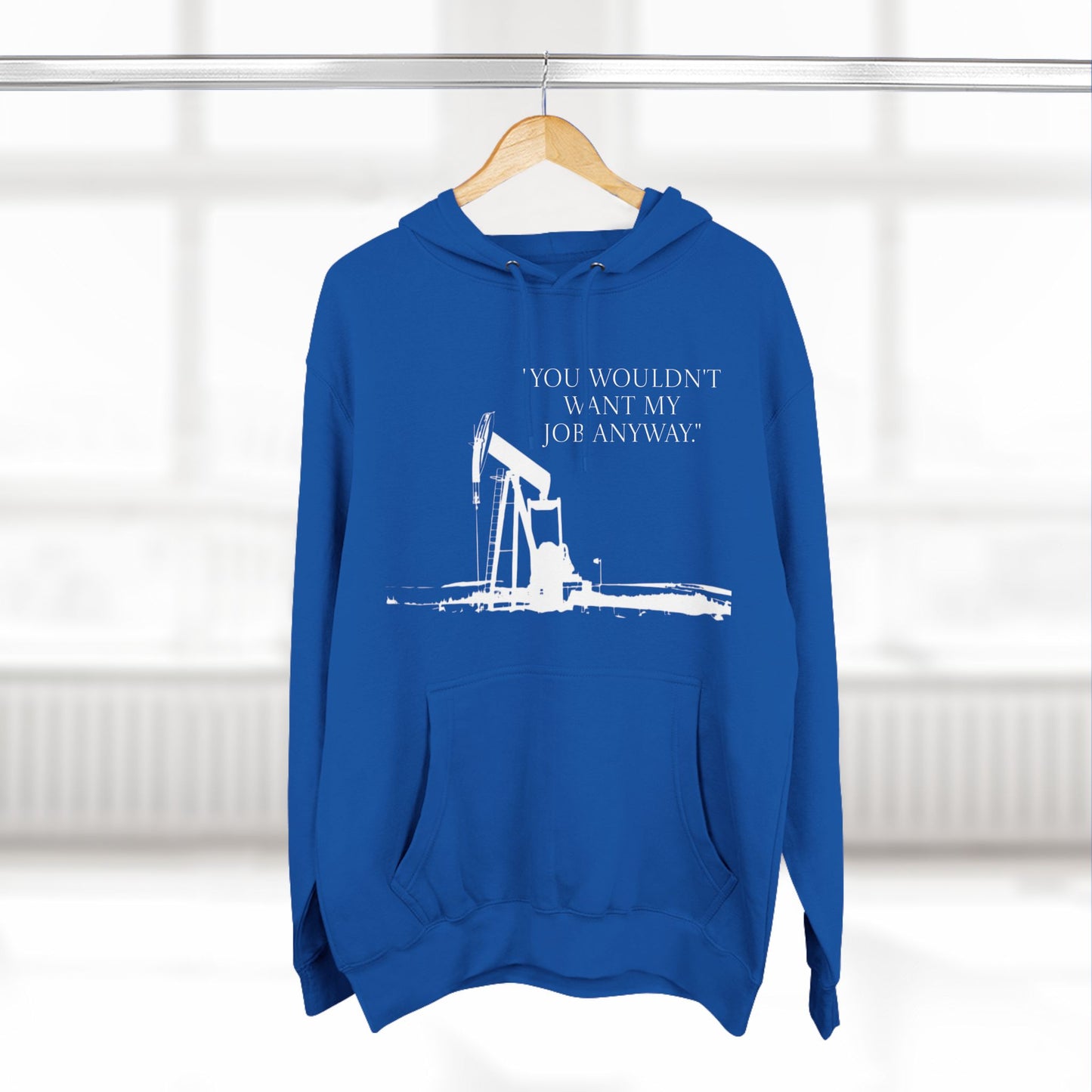 Fleece Hoodie - Oilfield Inspired Design