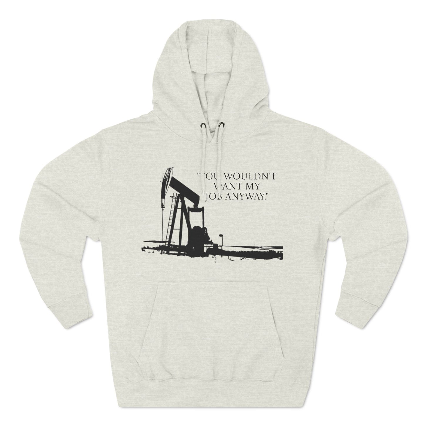 Fleece Hoodie - Oilfield Inspired Design