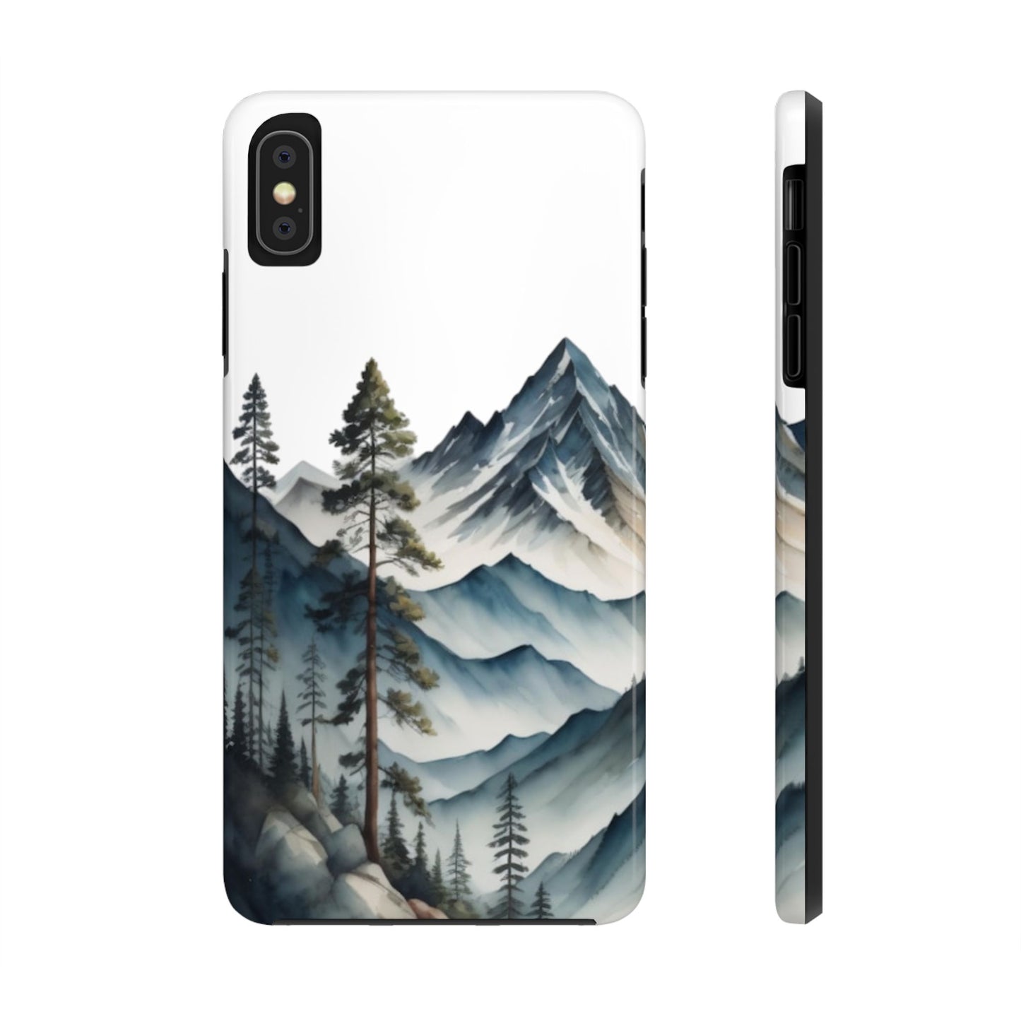 Nature Tough Phone Cases, Mountain and Forest Protective Cover,  Adventure Gift, Wilderness Phone Accessories, Hiking Phone Case,