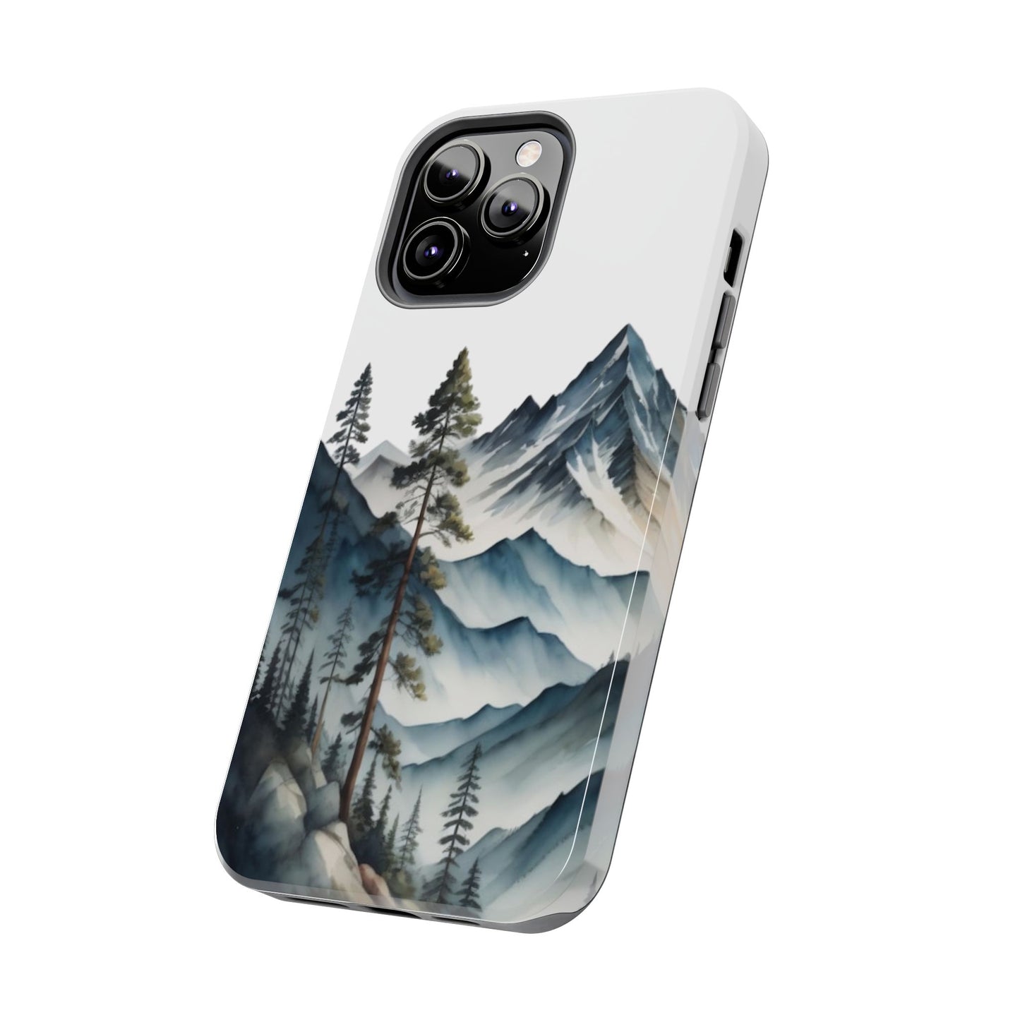 Nature Tough Phone Cases, Mountain and Forest Protective Cover,  Adventure Gift, Wilderness Phone Accessories, Hiking Phone Case,