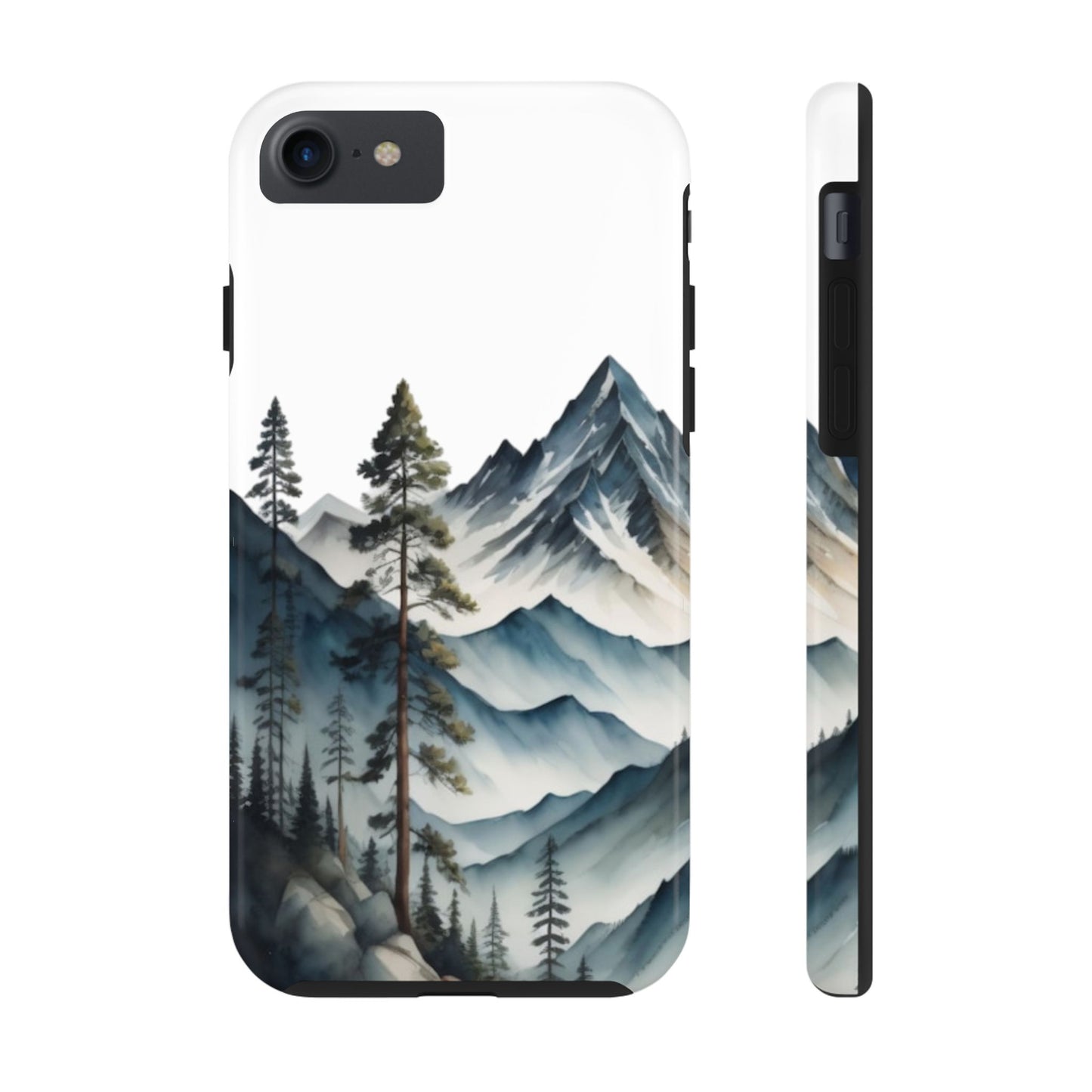 Nature Tough Phone Cases, Mountain and Forest Protective Cover,  Adventure Gift, Wilderness Phone Accessories, Hiking Phone Case,