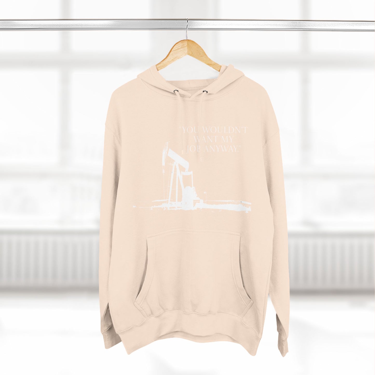 Fleece Hoodie - Oilfield Inspired Design