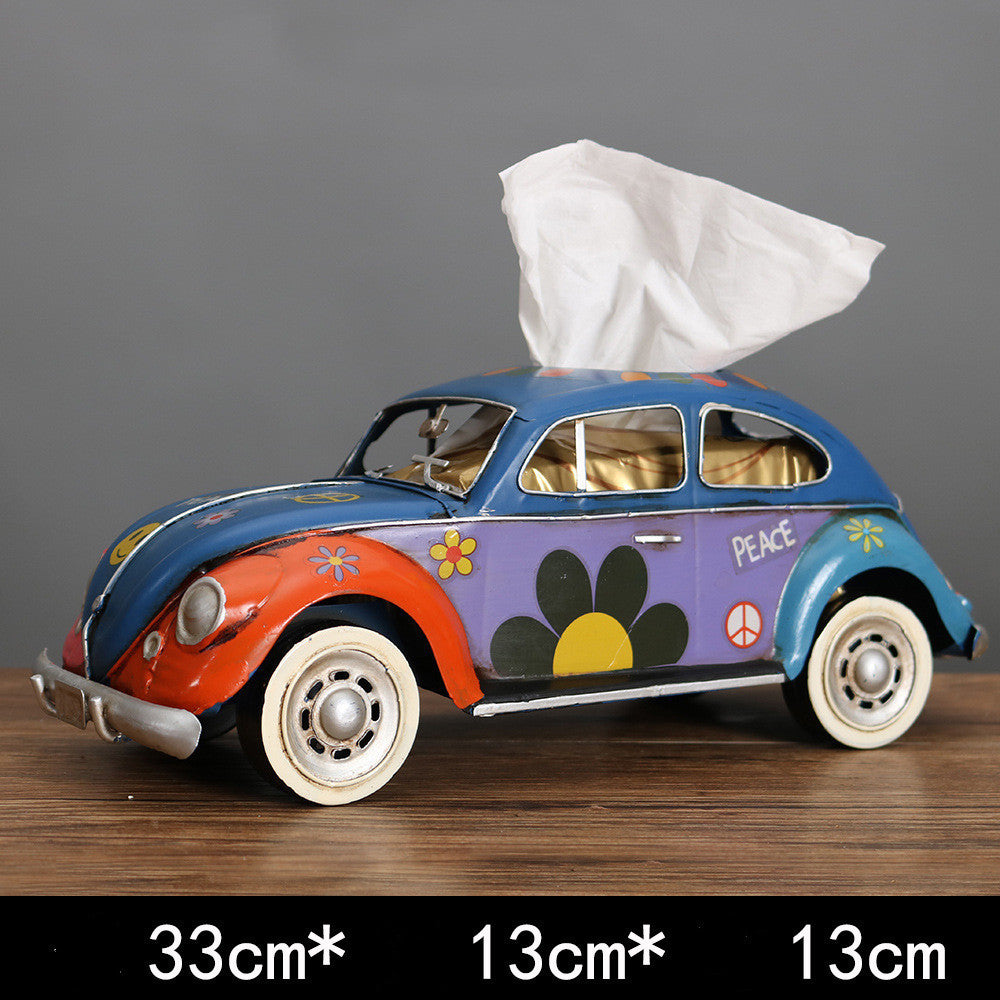 Industrial wind bus tissue box