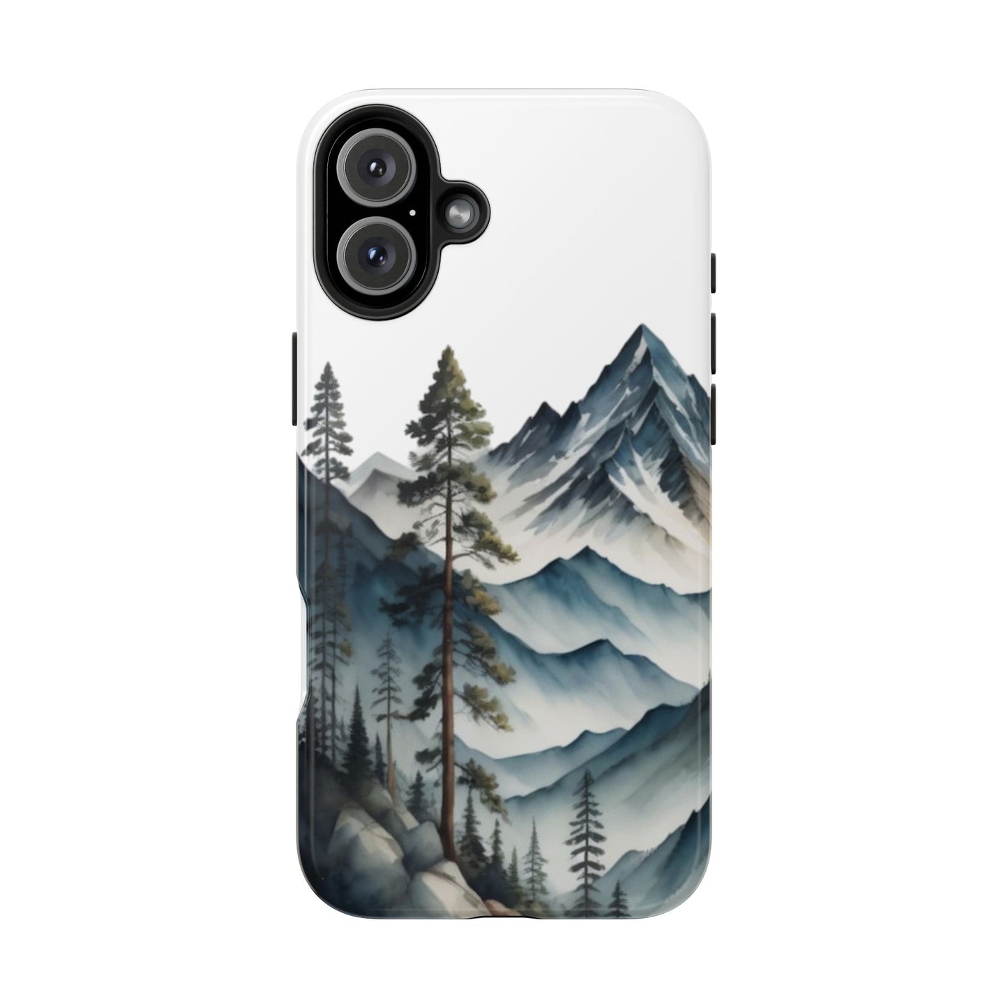 Nature Tough Phone Cases, Mountain and Forest Protective Cover,  Adventure Gift, Wilderness Phone Accessories, Hiking Phone Case,