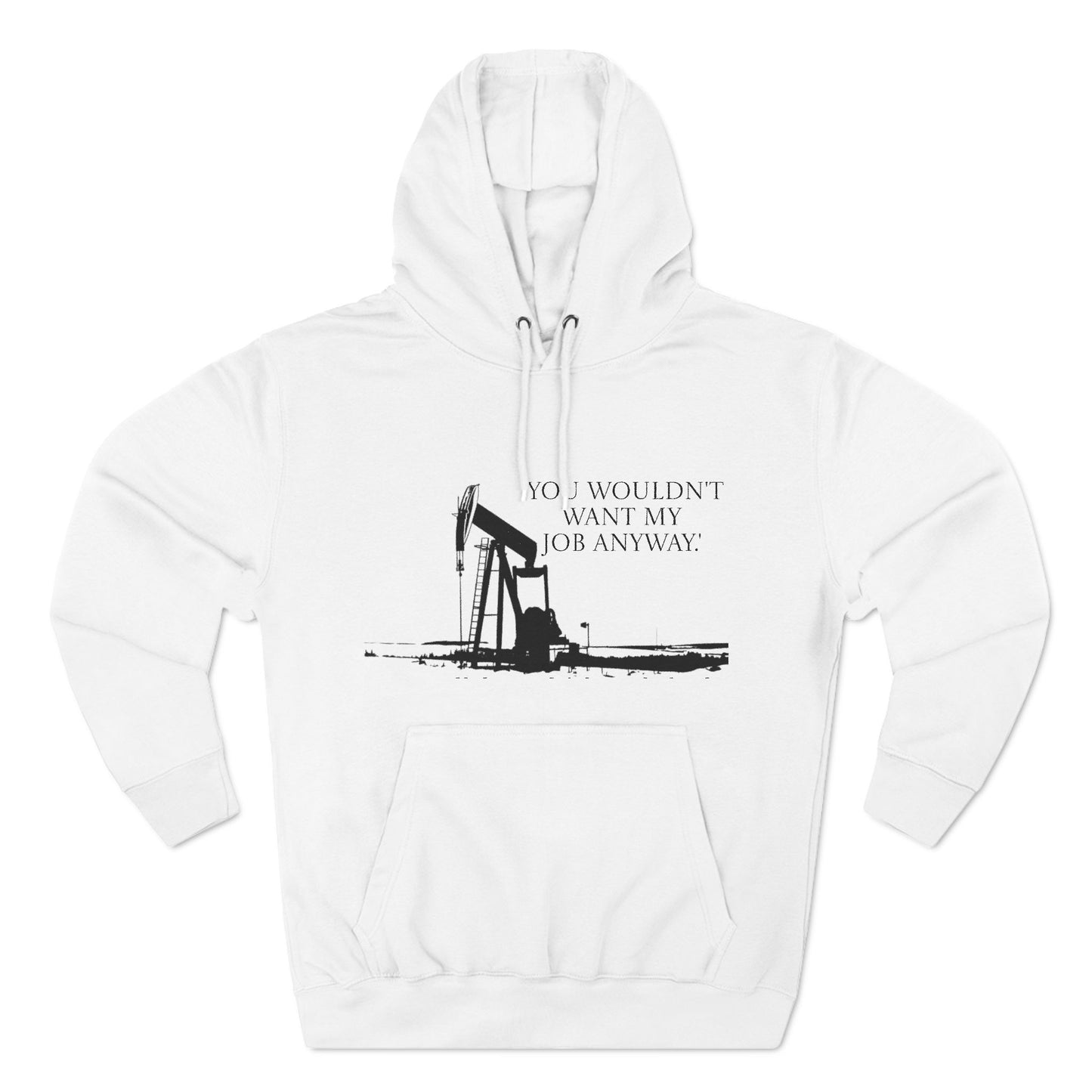 Fleece Hoodie - Oilfield Inspired Design