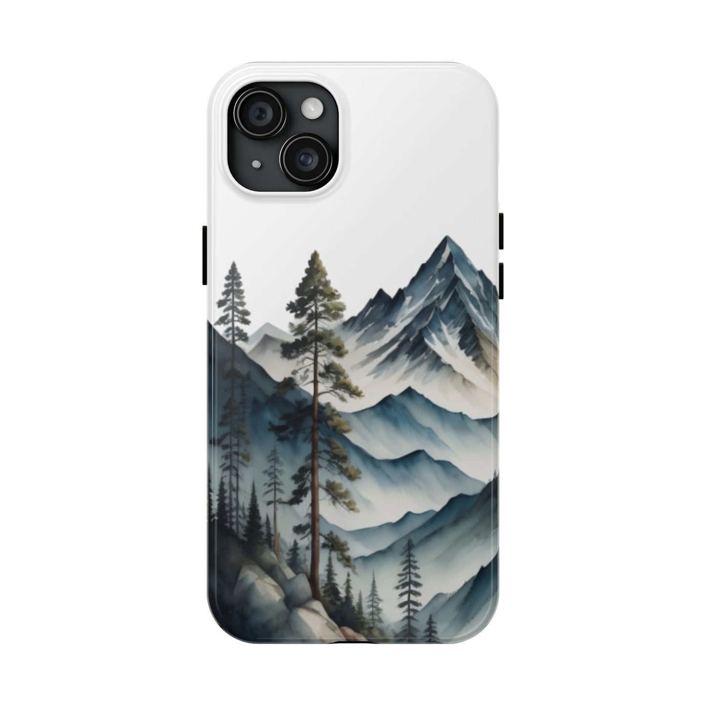 Nature Tough Phone Cases, Mountain and Forest Protective Cover,  Adventure Gift, Wilderness Phone Accessories, Hiking Phone Case,