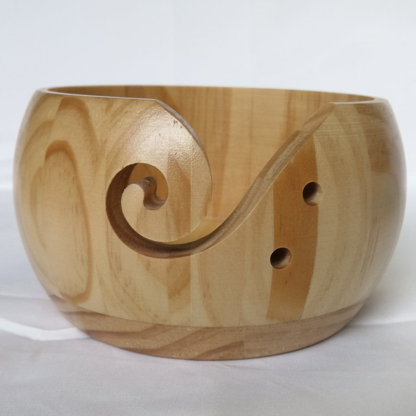 Handmade Wooden Yarn Bowl