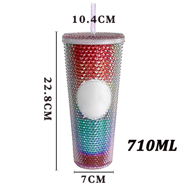 Bright Diamond Starry Straw Cup Durian Cup