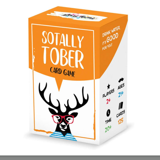 Sotally Tober Drinking Games Full English Adult Drinking Party Card Game