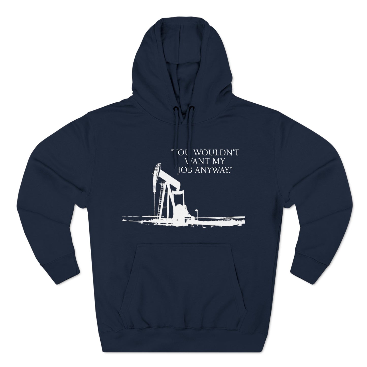 Fleece Hoodie - Oilfield Inspired Design