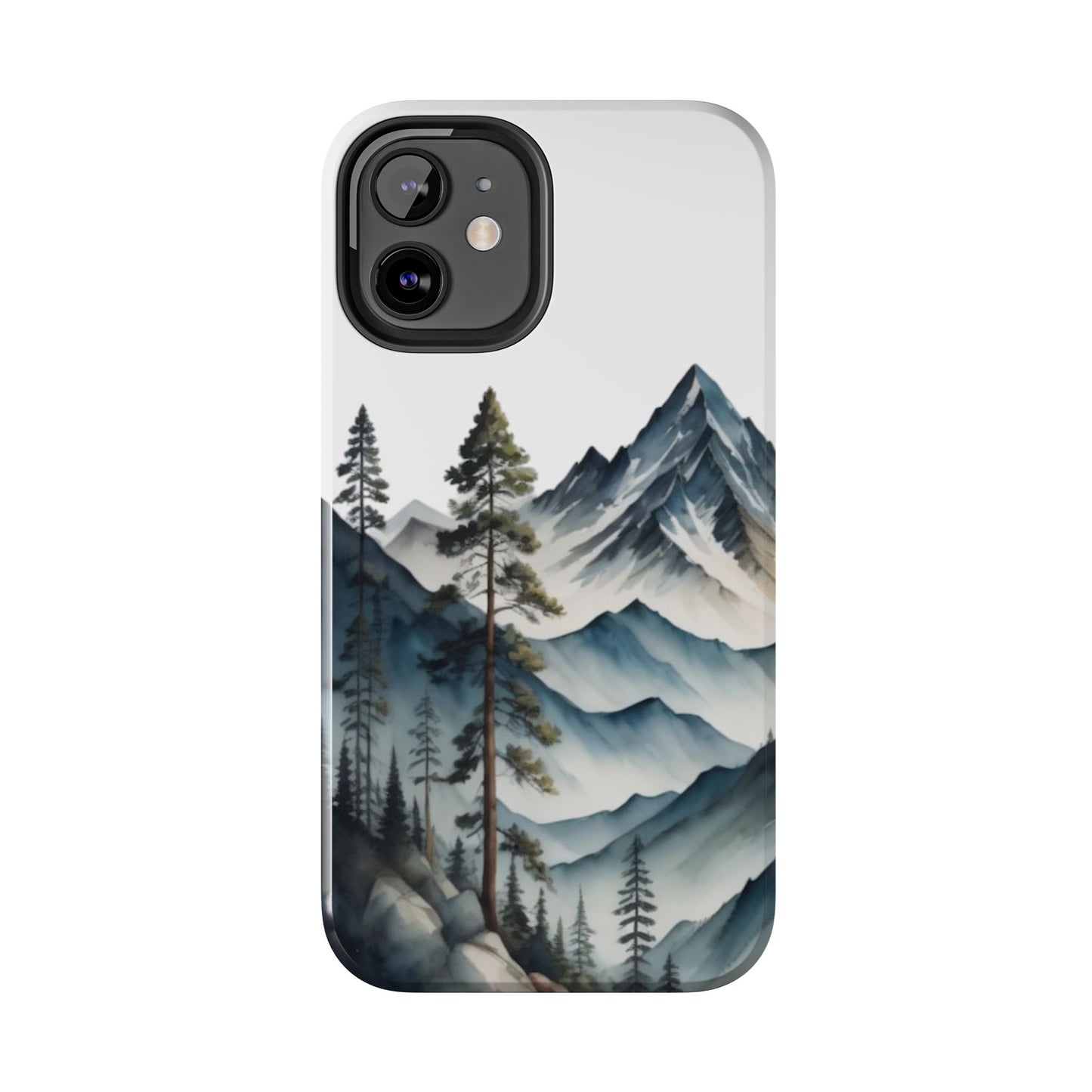 Nature Tough Phone Cases, Mountain and Forest Protective Cover,  Adventure Gift, Wilderness Phone Accessories, Hiking Phone Case,