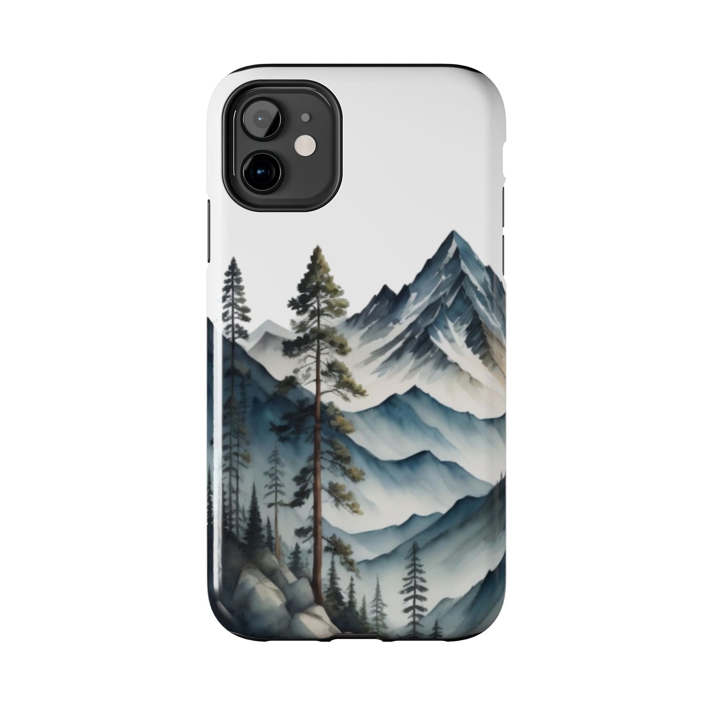 Nature Tough Phone Cases, Mountain and Forest Protective Cover,  Adventure Gift, Wilderness Phone Accessories, Hiking Phone Case,