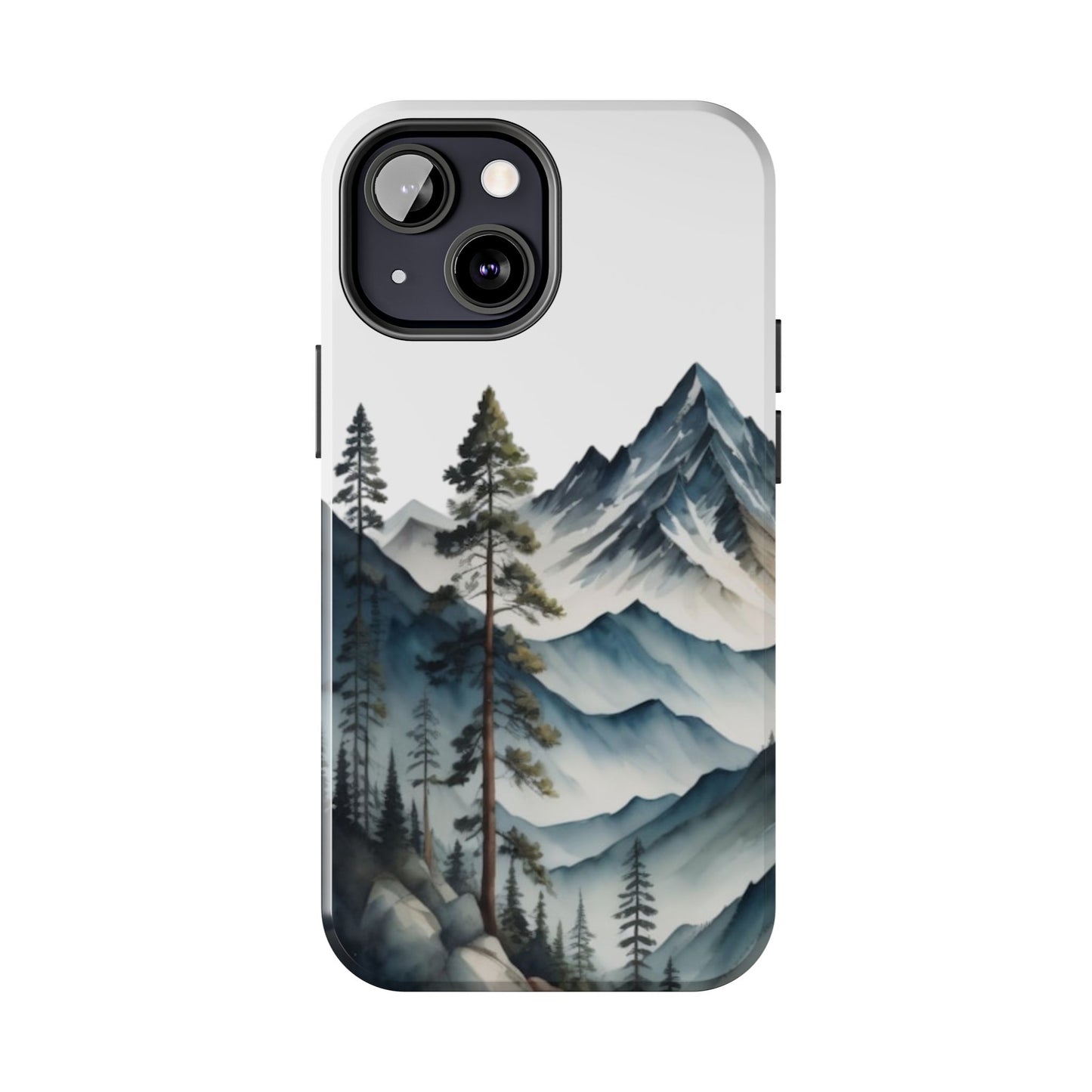 Nature Tough Phone Cases, Mountain and Forest Protective Cover,  Adventure Gift, Wilderness Phone Accessories, Hiking Phone Case,