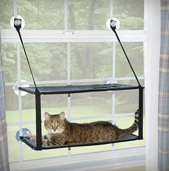 Cat bed cat hammock cat hammock removable and washable super suction cat pad window sill cat litter