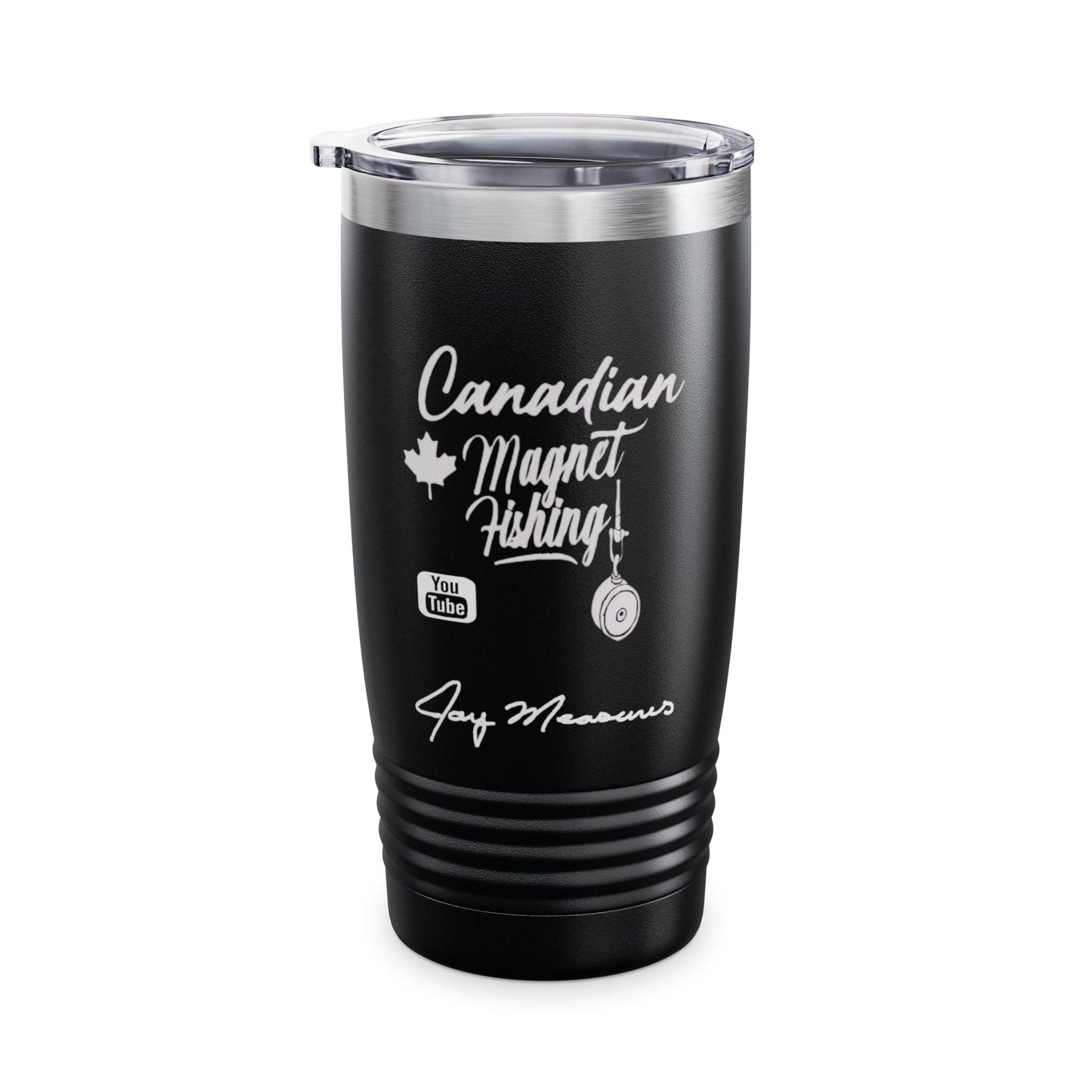 Jay Measures Edition Tumbler, Travel Cup, 20oz Ringneck Mug, Canada Souvenir Gift