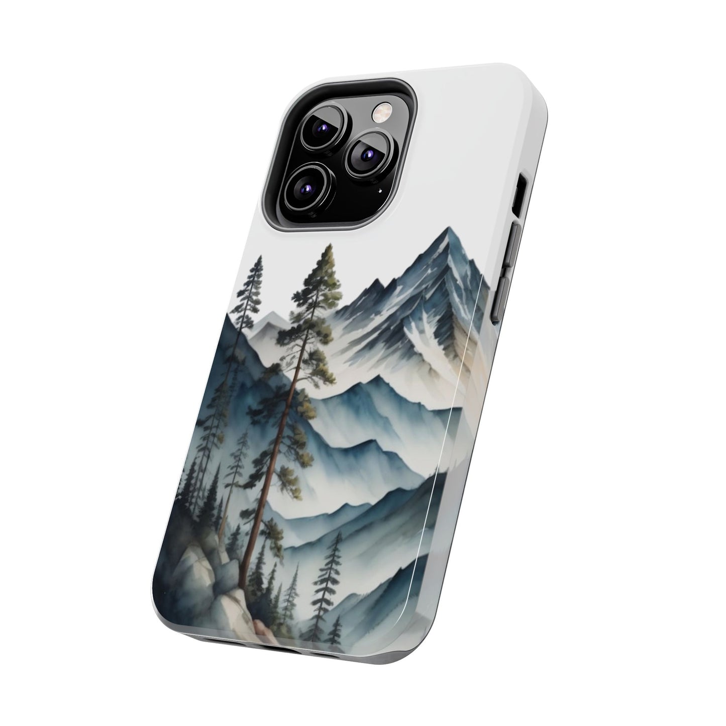 Nature Tough Phone Cases, Mountain and Forest Protective Cover,  Adventure Gift, Wilderness Phone Accessories, Hiking Phone Case,