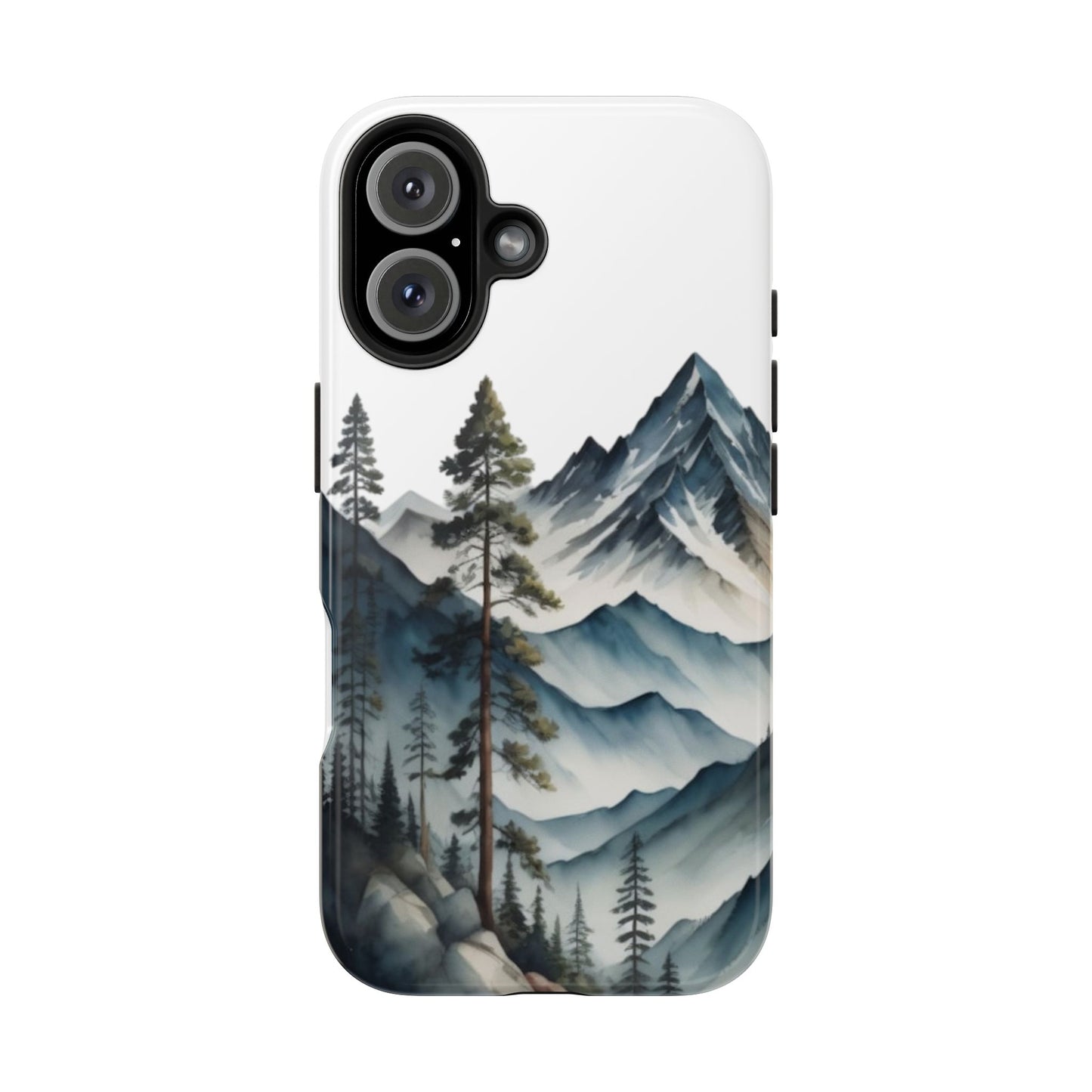 Nature Tough Phone Cases, Mountain and Forest Protective Cover,  Adventure Gift, Wilderness Phone Accessories, Hiking Phone Case,