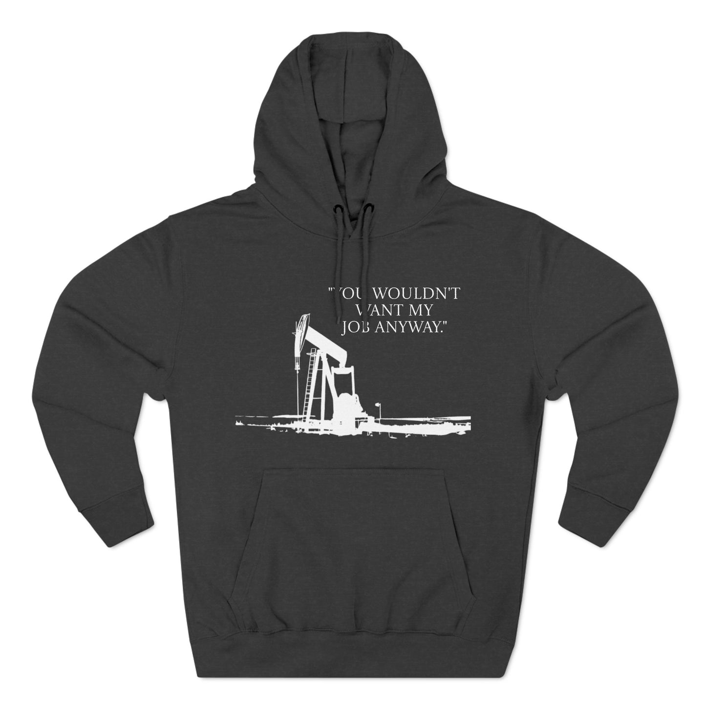 Fleece Hoodie - Oilfield Inspired Design