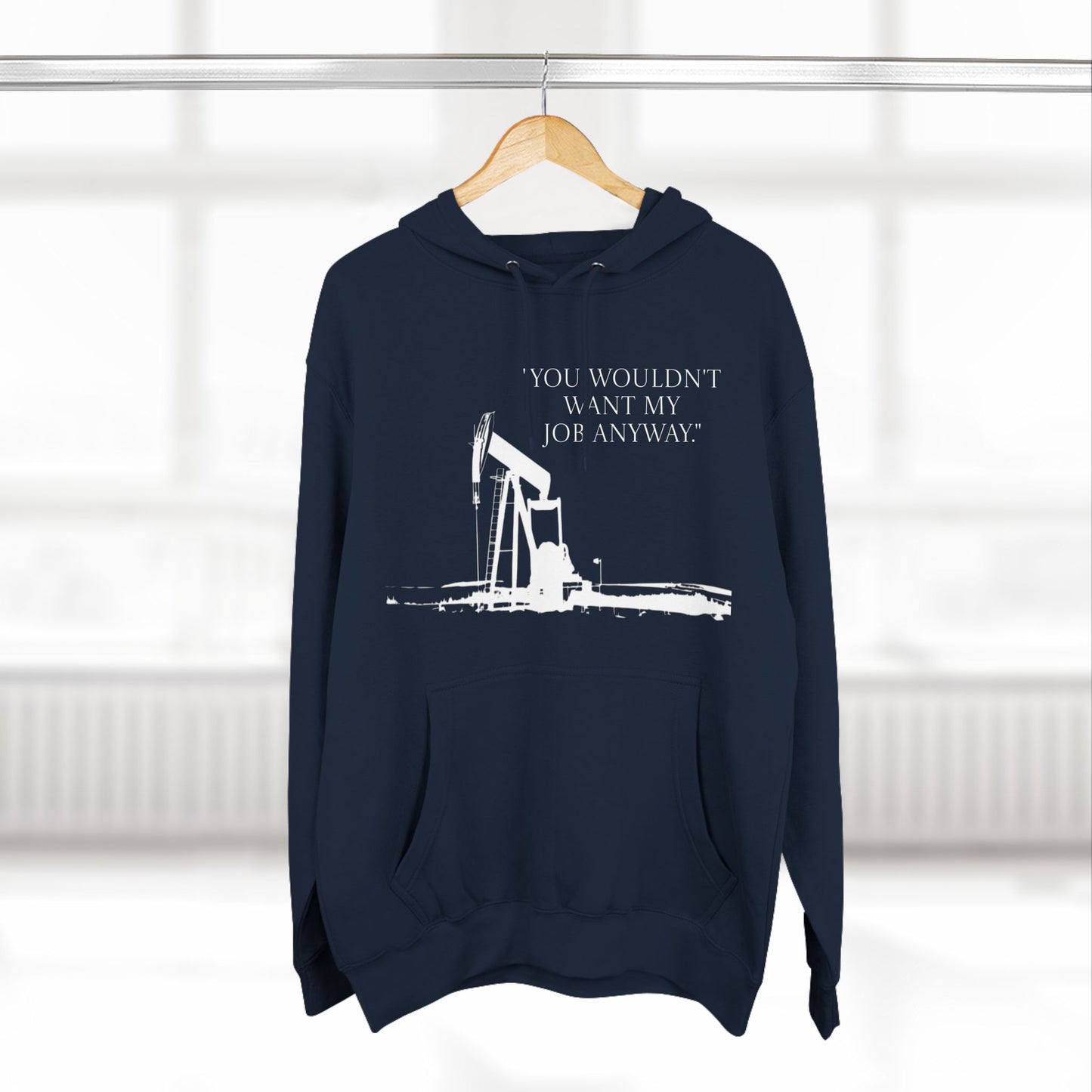 Fleece Hoodie - Oilfield Inspired Design