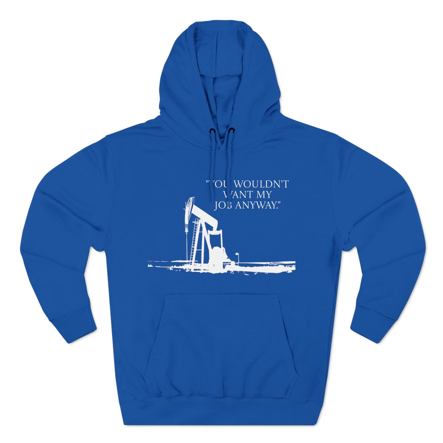 Fleece Hoodie - Oilfield Inspired Design