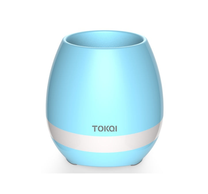 Touch-sensitive music vase desktop audio flower pot