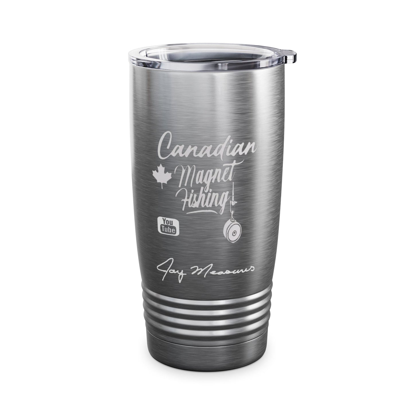 Jay Measures Edition Tumbler, Travel Cup, 20oz Ringneck Mug, Canada Souvenir Gift