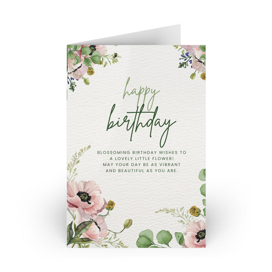 Birthday Greeting Cards (1 or 10-pcs), Celebration Cards, Happy Birthday Card Set, Card Bundle, Stationery, Paper Goods