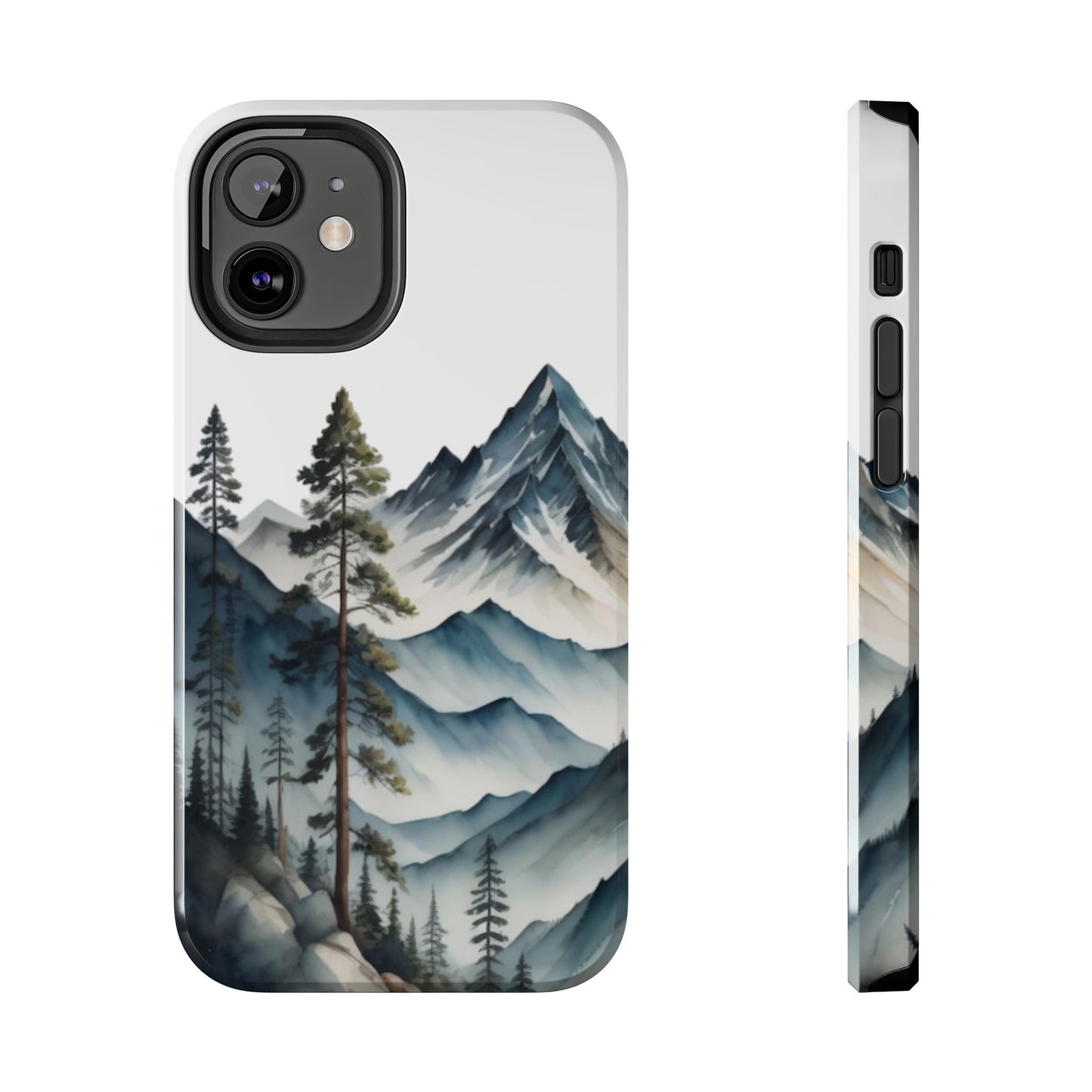 Nature Tough Phone Cases, Mountain and Forest Protective Cover,  Adventure Gift, Wilderness Phone Accessories, Hiking Phone Case,