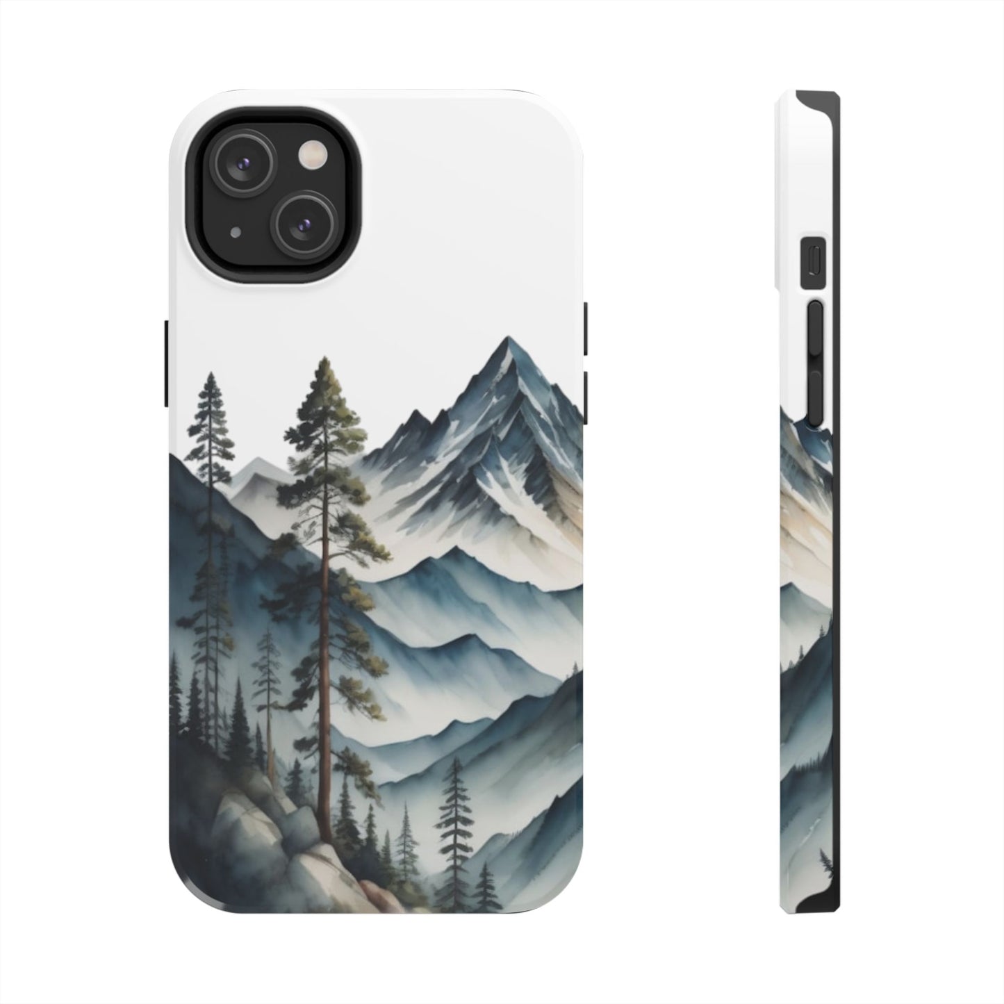 Nature Tough Phone Cases, Mountain and Forest Protective Cover,  Adventure Gift, Wilderness Phone Accessories, Hiking Phone Case,