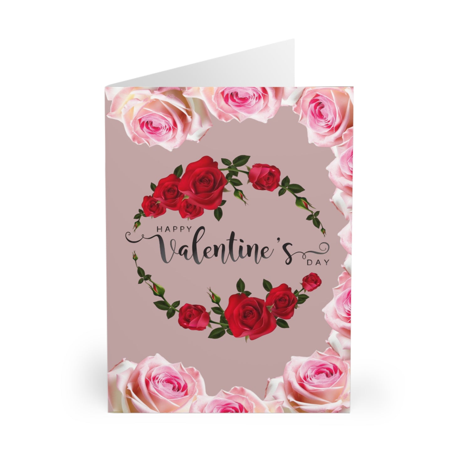 Valentine's Day Greeting Cards (5 Pack) - Love Note Stationery Set, Romantic Anniversary Gift, Heartfelt Message Bundle, Cute Holiday Card