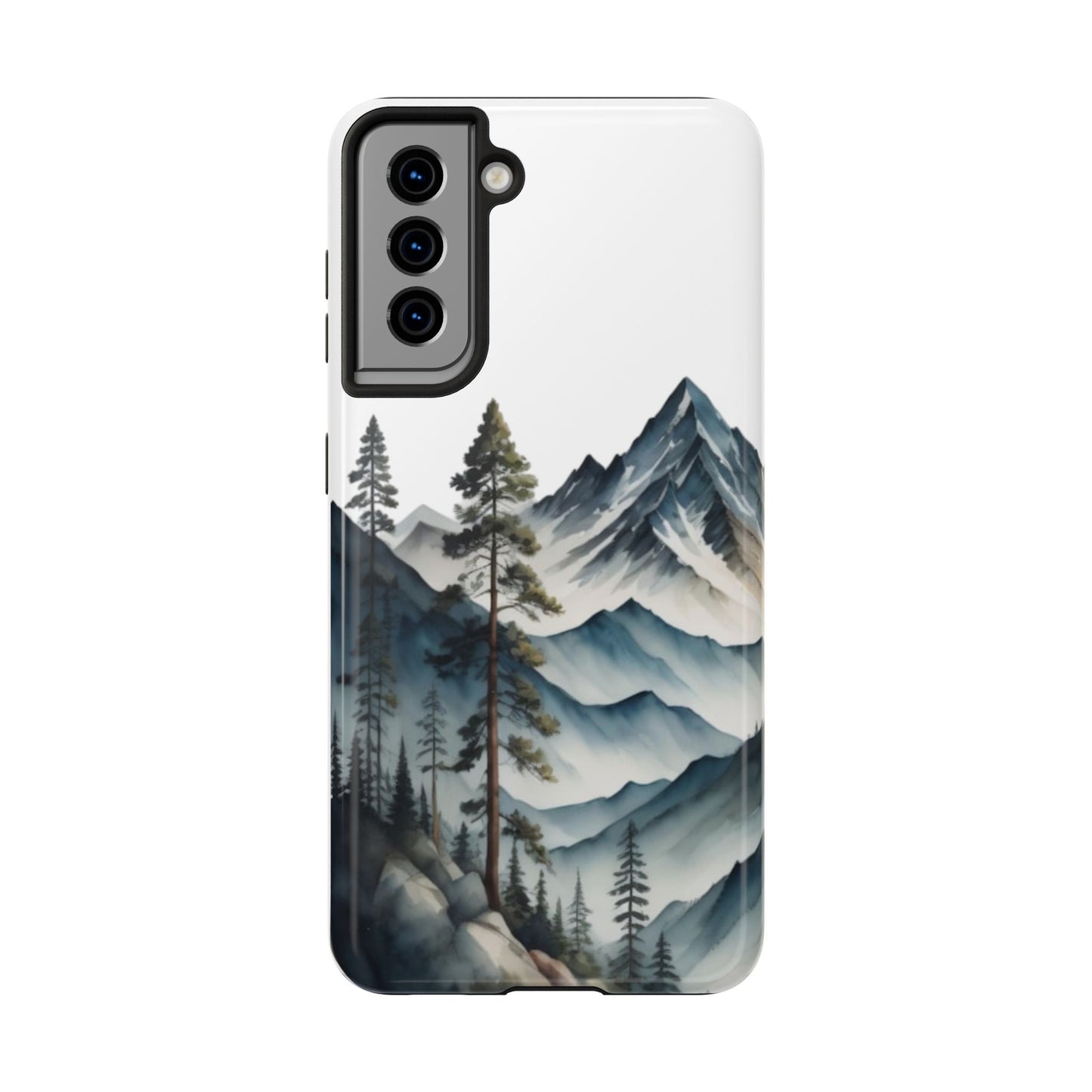 Nature Tough Phone Cases, Mountain and Forest Protective Cover,  Adventure Gift, Wilderness Phone Accessories, Hiking Phone Case,