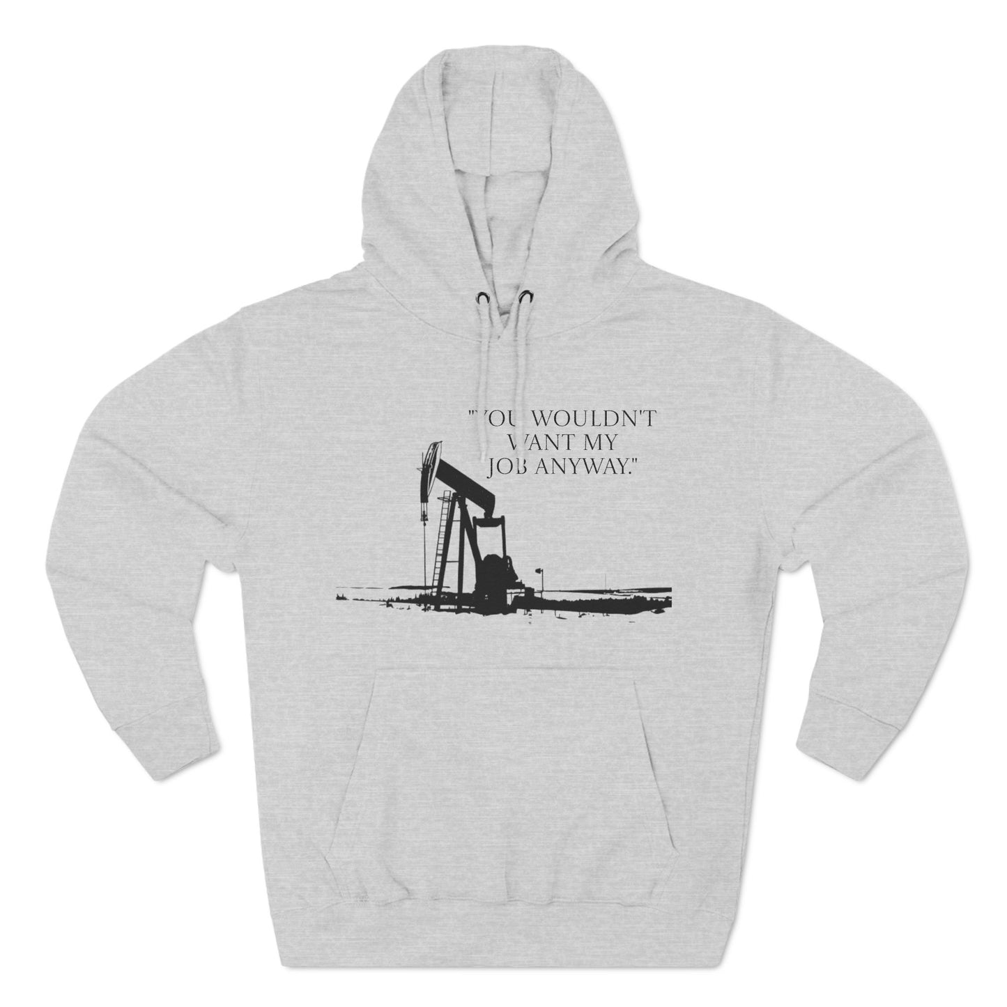 Fleece Hoodie - Oilfield Inspired Design