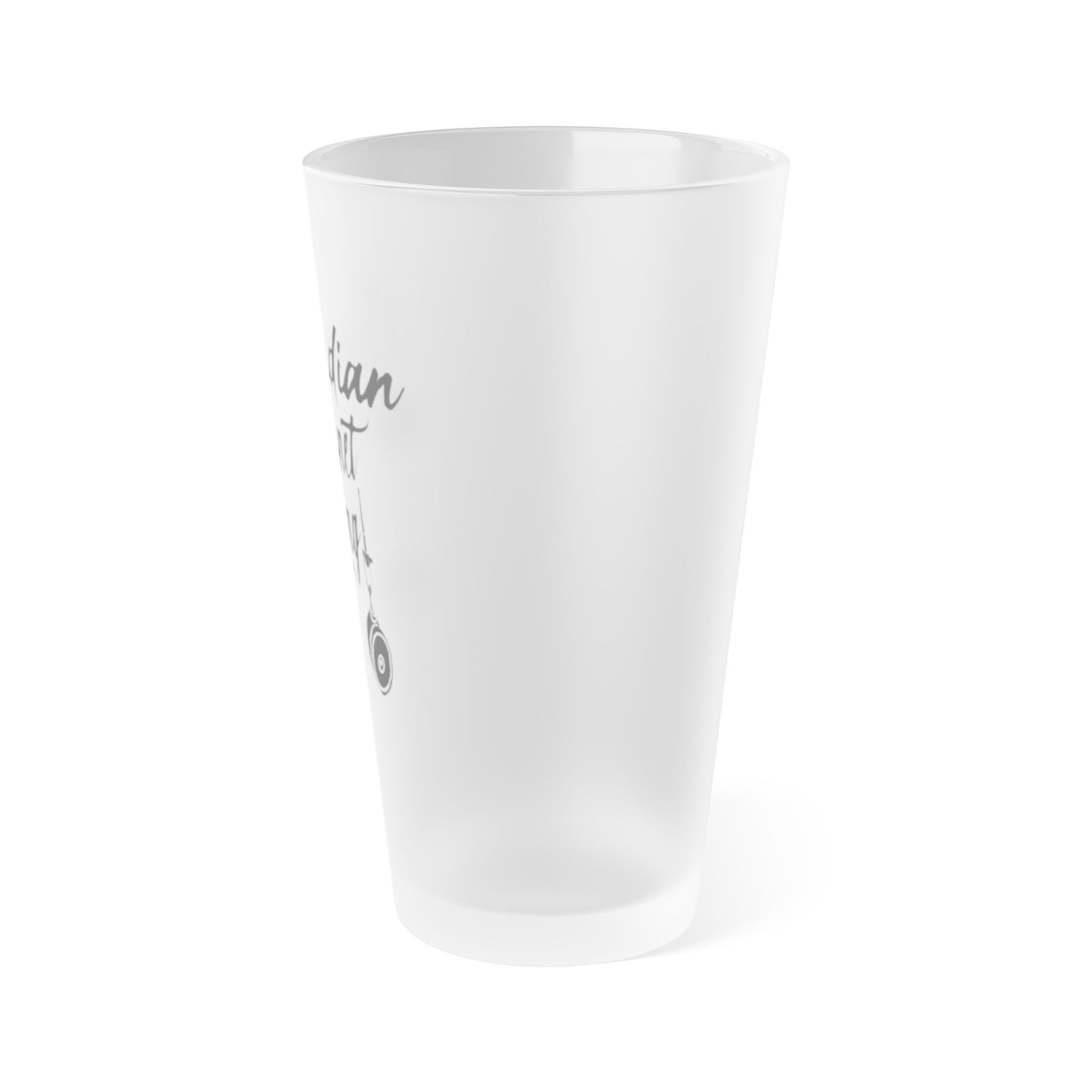 Frosted Pint Glass, 16oz