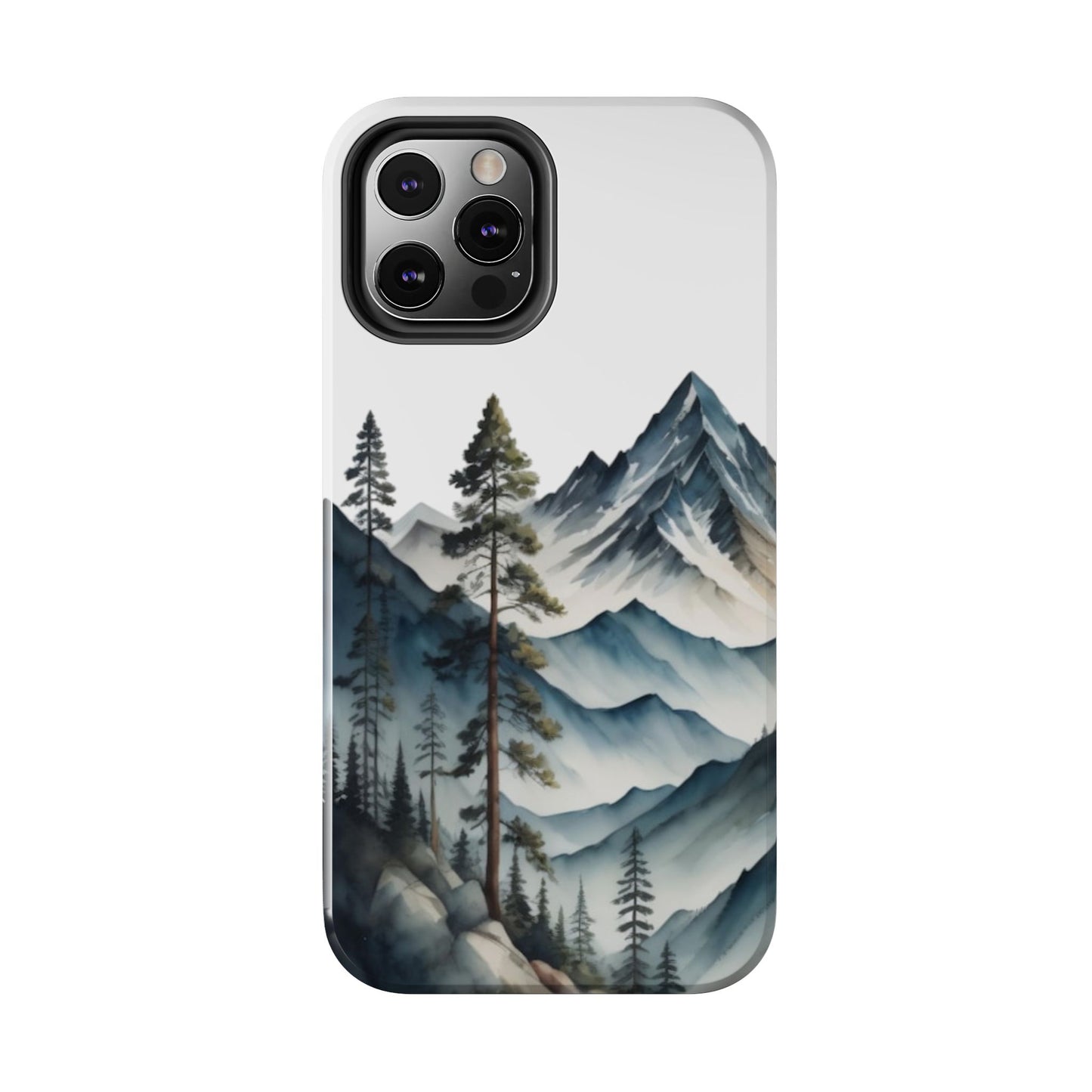 Nature Tough Phone Cases, Mountain and Forest Protective Cover,  Adventure Gift, Wilderness Phone Accessories, Hiking Phone Case,