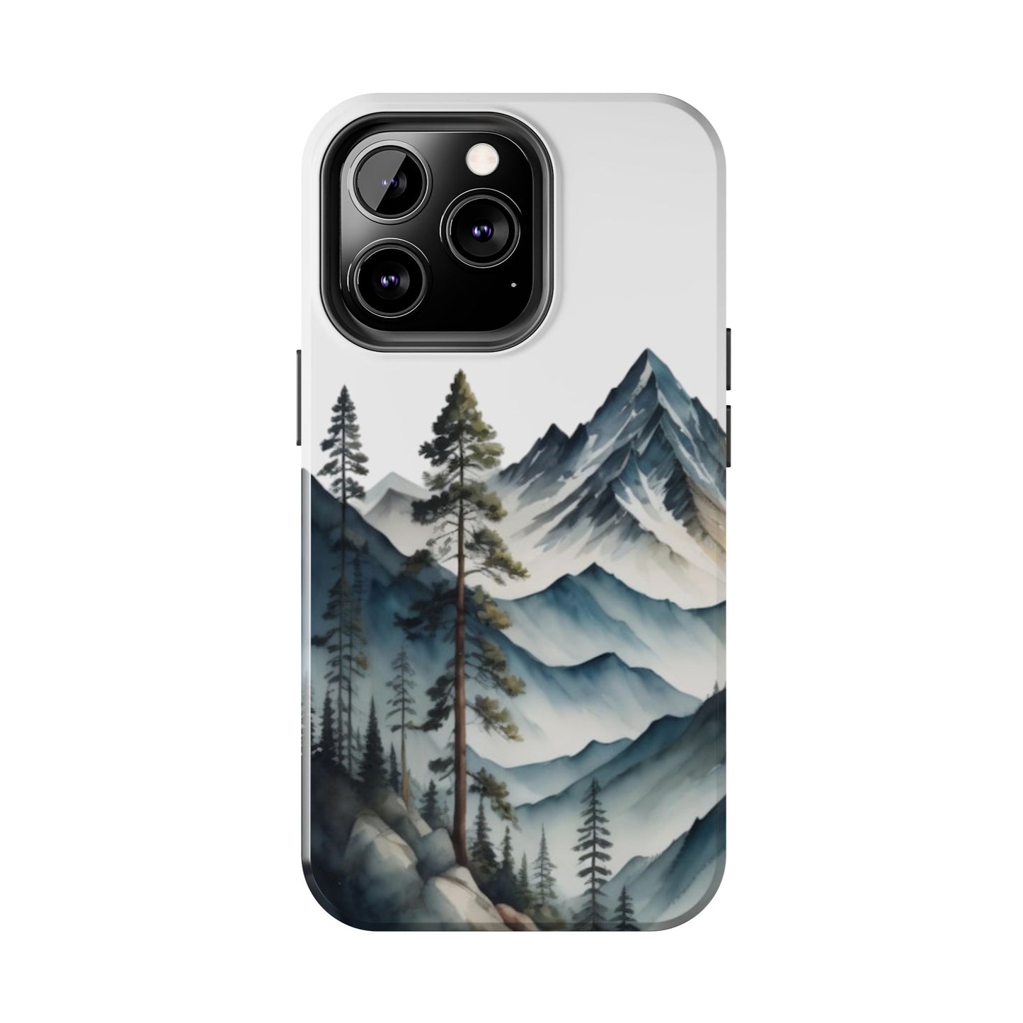 Nature Tough Phone Cases, Mountain and Forest Protective Cover,  Adventure Gift, Wilderness Phone Accessories, Hiking Phone Case,