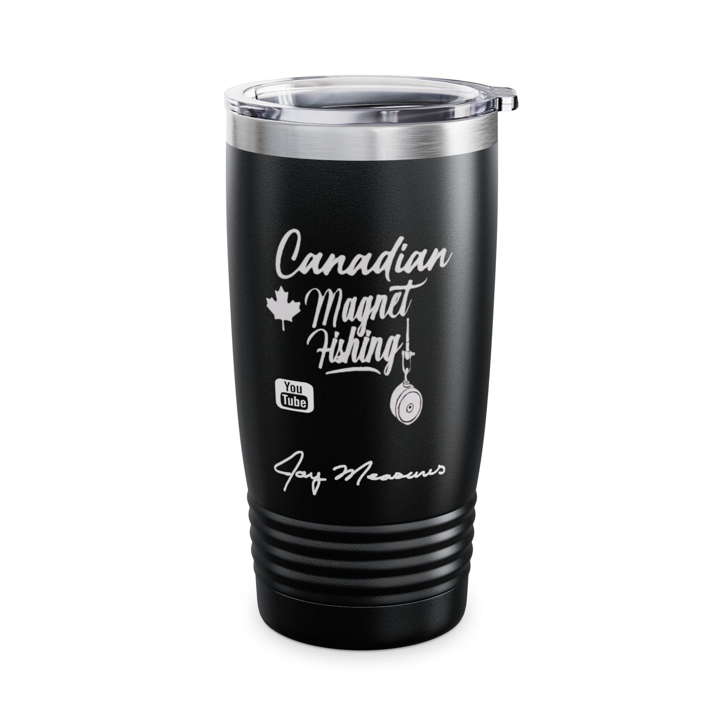 Jay Measures Edition Tumbler, Travel Cup, 20oz Ringneck Mug, Canada Souvenir Gift