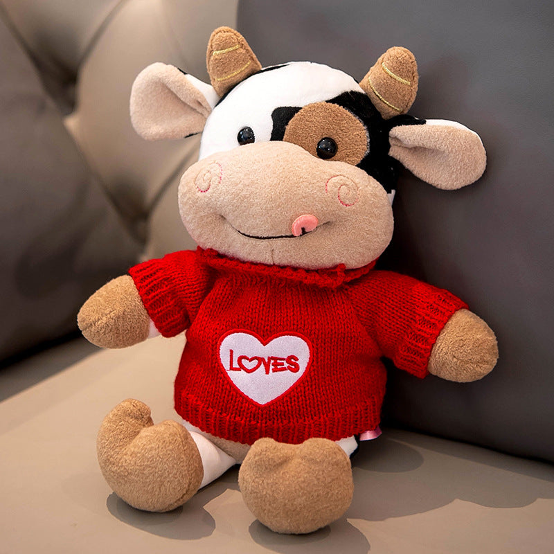 Cute Cow Doll Plush Toys Mascot