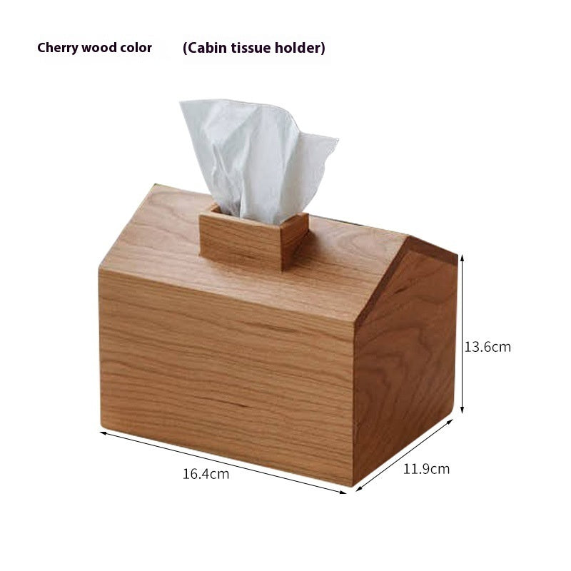 Tissue Box Wooden Simple Creative Cute Paper Simple