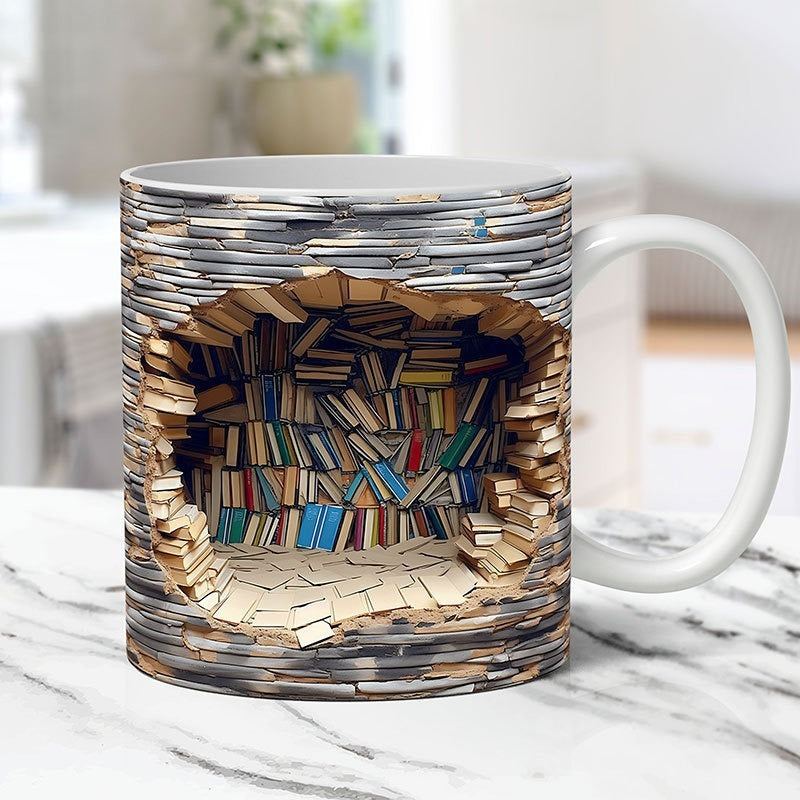 Ceramic 3D Printing Creative Space Multi-purpose Mug