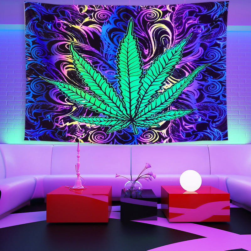 Fluorescent UV Printing Home Decor Tapestry Beach Towel